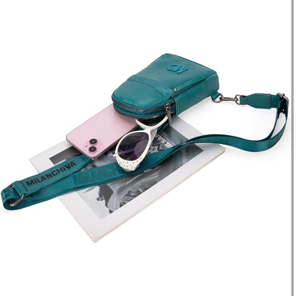 Teal sling bag - Picture 5 of 9